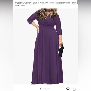 Full length dress long sleeves